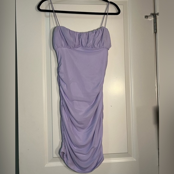 Ruched Mini Dress - Picture 1 of 2